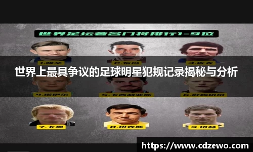 世界上最具争议的足球明星犯规记录揭秘与分析